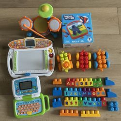 Bundle Of Toddler Learning Toys Alphabet Vtech Motor Skills