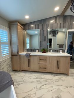 Custom cabinets