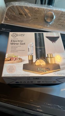 Five piece electric wine set