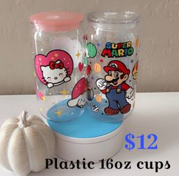 Plastic 16oz Cup
