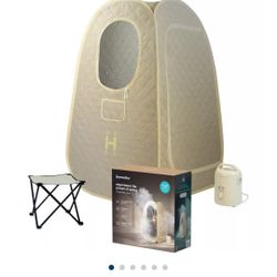 HoMedics SaunaZen 3 Portable Steam Sauna $150