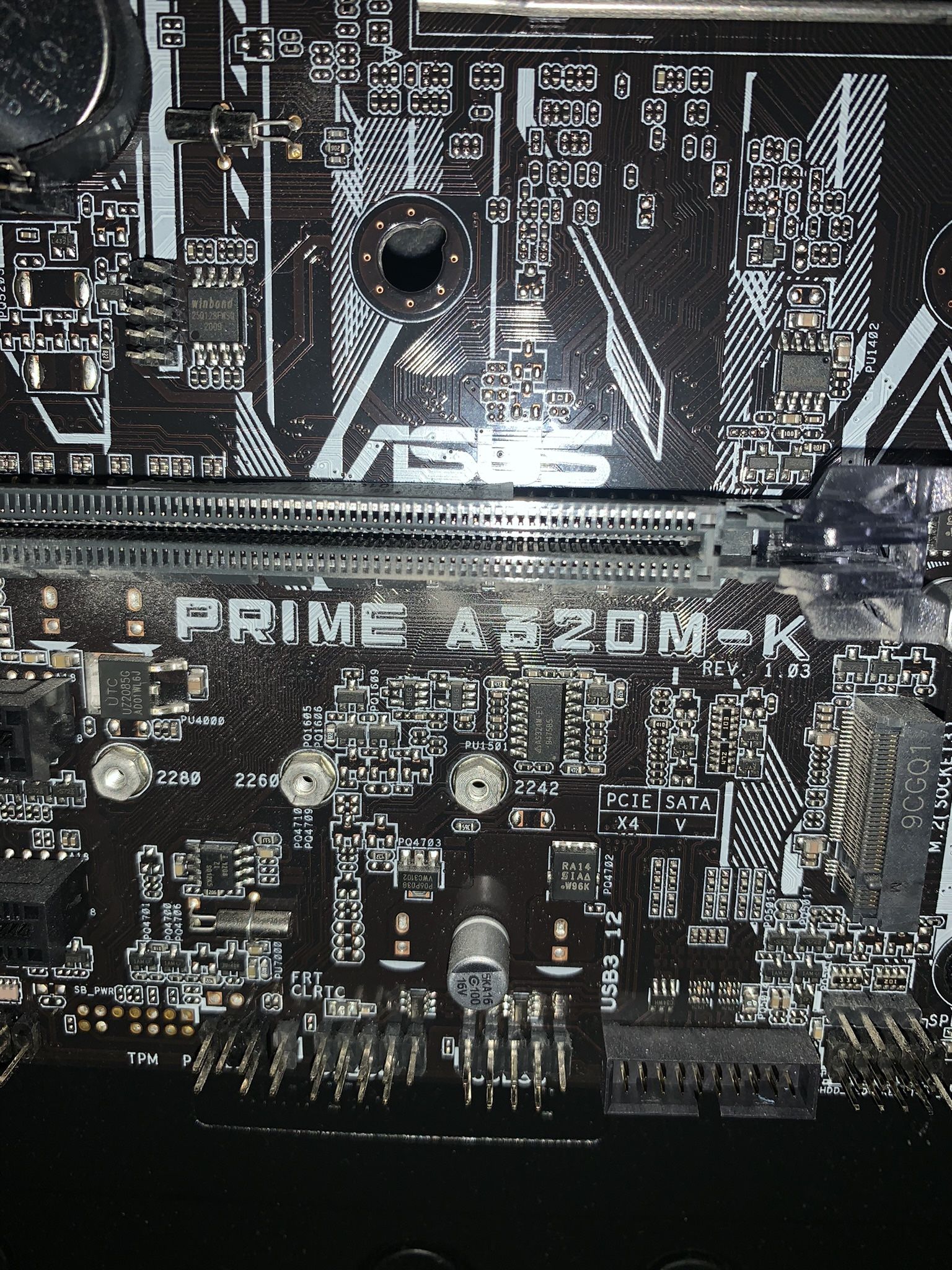 Asus Prime A320m-k Motherboard