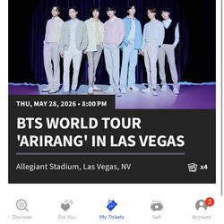 BTS World Tour ‘Arirang’ Vegas 5/28
