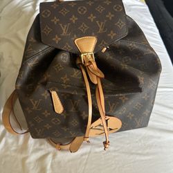 LV Backpack Authentic