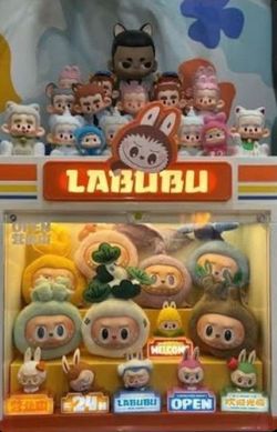 Pop Mart Labubu Display w/light.