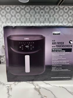 Bella 6 qt air fryer with touchscreen