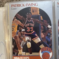 Patrick Ewing New York Knicks NBA HOOPS Trading Card