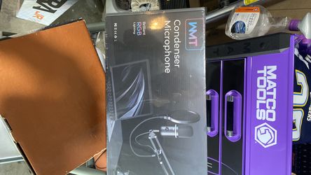 WMT microphone w/Boom Arm stand professional condenser