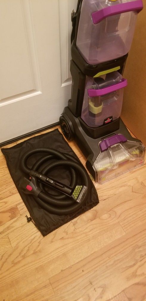 NEW cond BISSEL SWIVEL DEEP CLEANING SHAMPOO SYSTEM , All ACCESSORIES , AMAZING POWER SUCTION , WORKS EXCELLENT , IN THE BOX ,