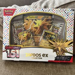 151 Zapdos Ex Collection Pokemon TCG