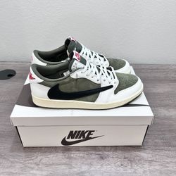 Travis Scott Reverse Olive Jordan 1