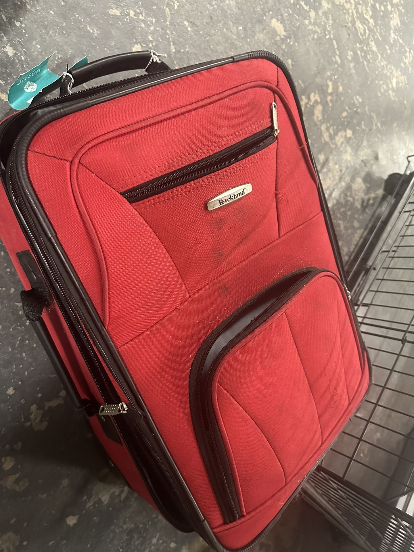 Rockland Luggage Red