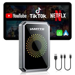 🔥 Brand New – 2026 Wired to Wireless CarPlay & Android Auto Adapter