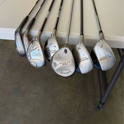 Taylor made rescue fairway LH3R king cobra baffle DWS Callaway Heavenwood great big Bertha Cleveland zip groove CG 12 oh yeah Taylor made rescue fairw