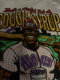 awful lotta cough syrup shirt Size L NEED gone ASAP NEGOTIABLE