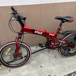 WREX Red Color Bike 