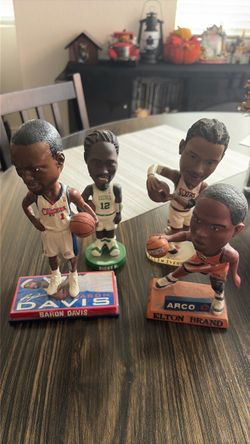 NBA BOBBLEHEADS CLIPPERS, CELTICS, IVERSON