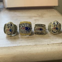 New England Patriots Rings