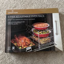 Three Tire Adjustable Oven Rack