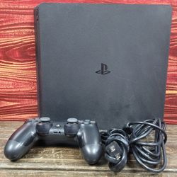 PS4 Slim (CUH-2215B) 1tb Console w/ Cables and Controller