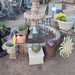 Garden Accents / Decorations / Tables - $5 to $10 Each