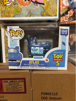Funko! SUPREME LE 9500 PCS Atlas Toy Story 5 Funko Pop #1717 Disney Pixar