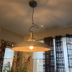 Urban Metal Dome For Kitchen Or Dining Room 