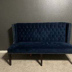 Blue lounge Bench 