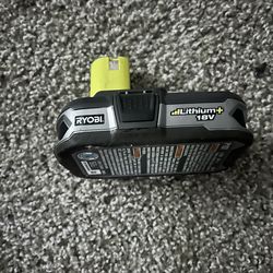 Ryobi 18V ONE+ Compact Lithium+ Battery, l