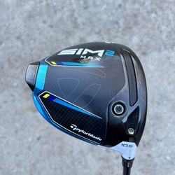 Taylormade SIM2 Max Driver 10.5° Stiff Flex