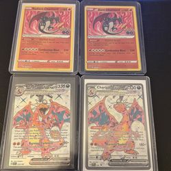 Pokemon charizard cards !!!!