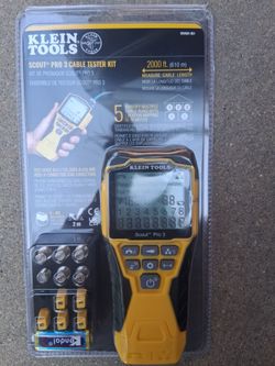 Klein tools Scout Pro 3 cable tracer tester kit