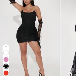 Fashion Nova Corset Dress 