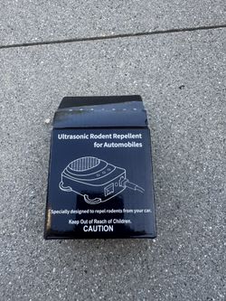 Ultrasonic Rodent Repellent For Auotmobile