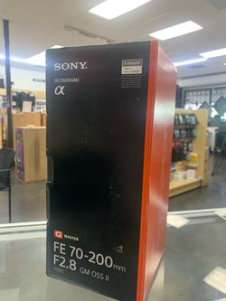 Sony 70-200 2.8 GM Mark II