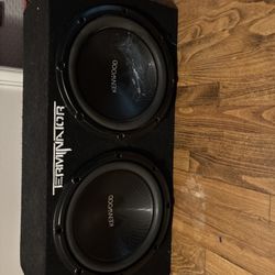2 Kenwood 12s