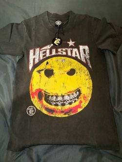 Hellstar Smiley Face Graphic T-Shirt