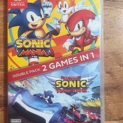 Sonic Mania + Team Sonic Racing For Nintendo Switch 