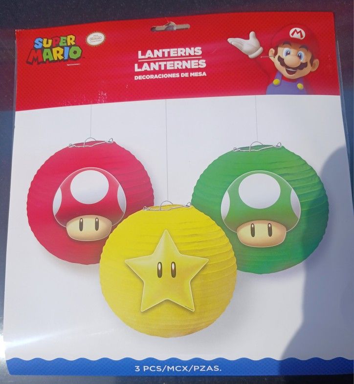 SUPER MARIO PARTY DECORATION