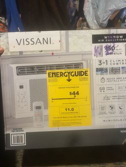 Vissani window air conditioner