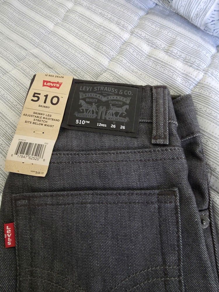Levi's 510 Skinny Leg 26x26 Jeans