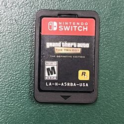 Grand Theft Auto The Trilogy Nintendo Switch Game 