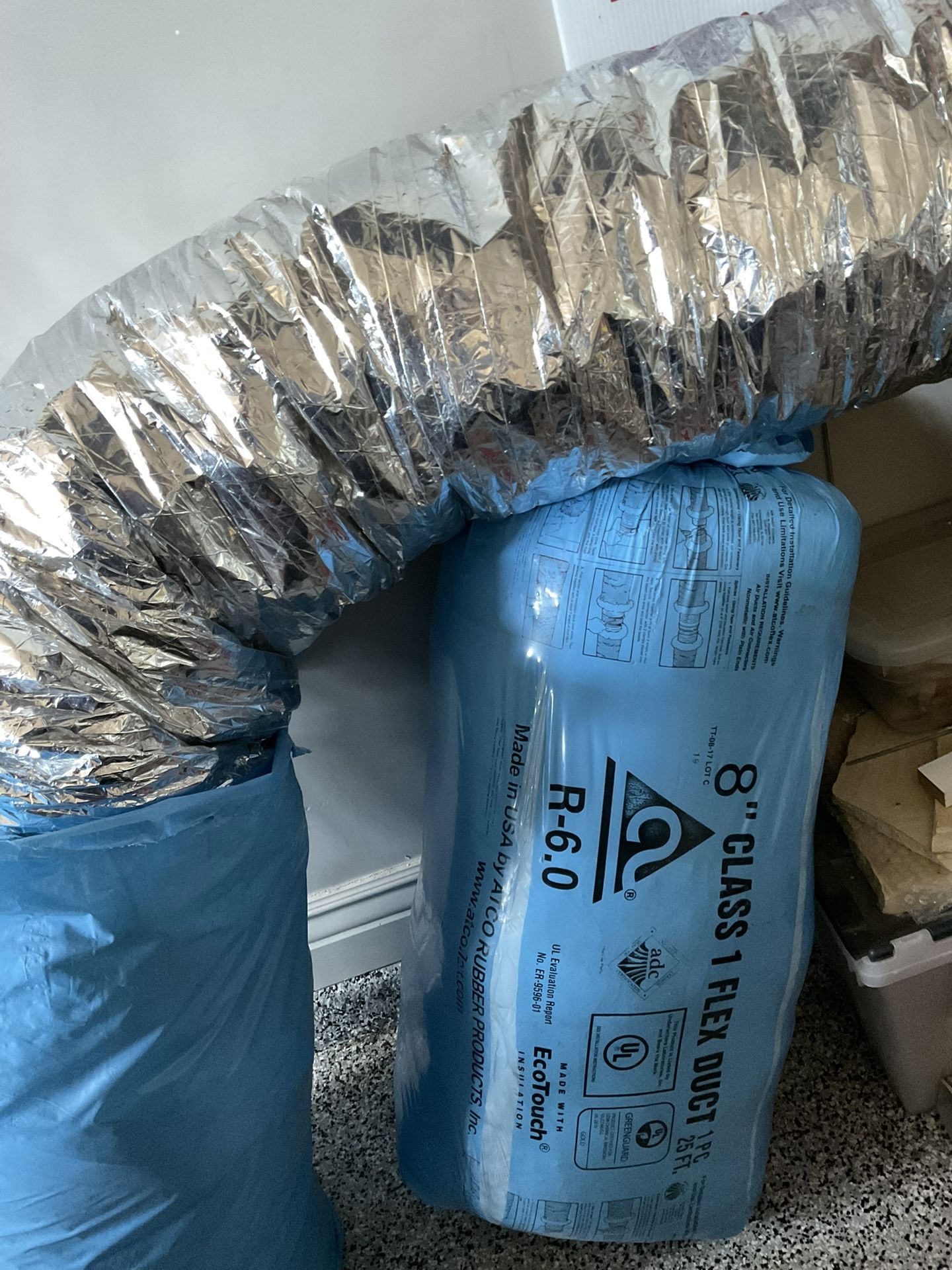 8” R6 Flexible  Duct