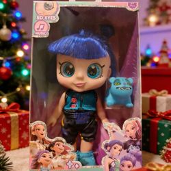 K-Pop Demon Hunter Cosplay Doll Collectible Figure Light And Singing-Zoey