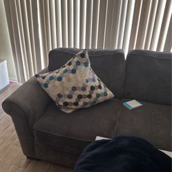 Grey sofa Couch