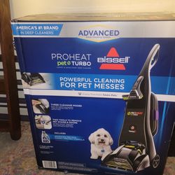 Bissell Pro Heat Pet Turbo Carpet and Upholstery cleaner 