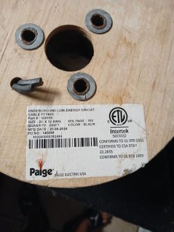 Paige Electric Underground Low-Energy Circuit Cable 250ft