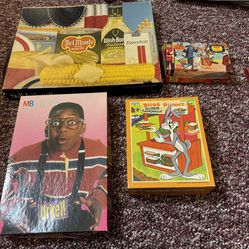 Lot Of Vintage Puzzles