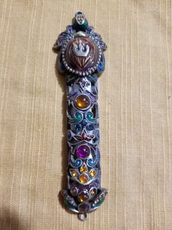 Mezuzah with scroll