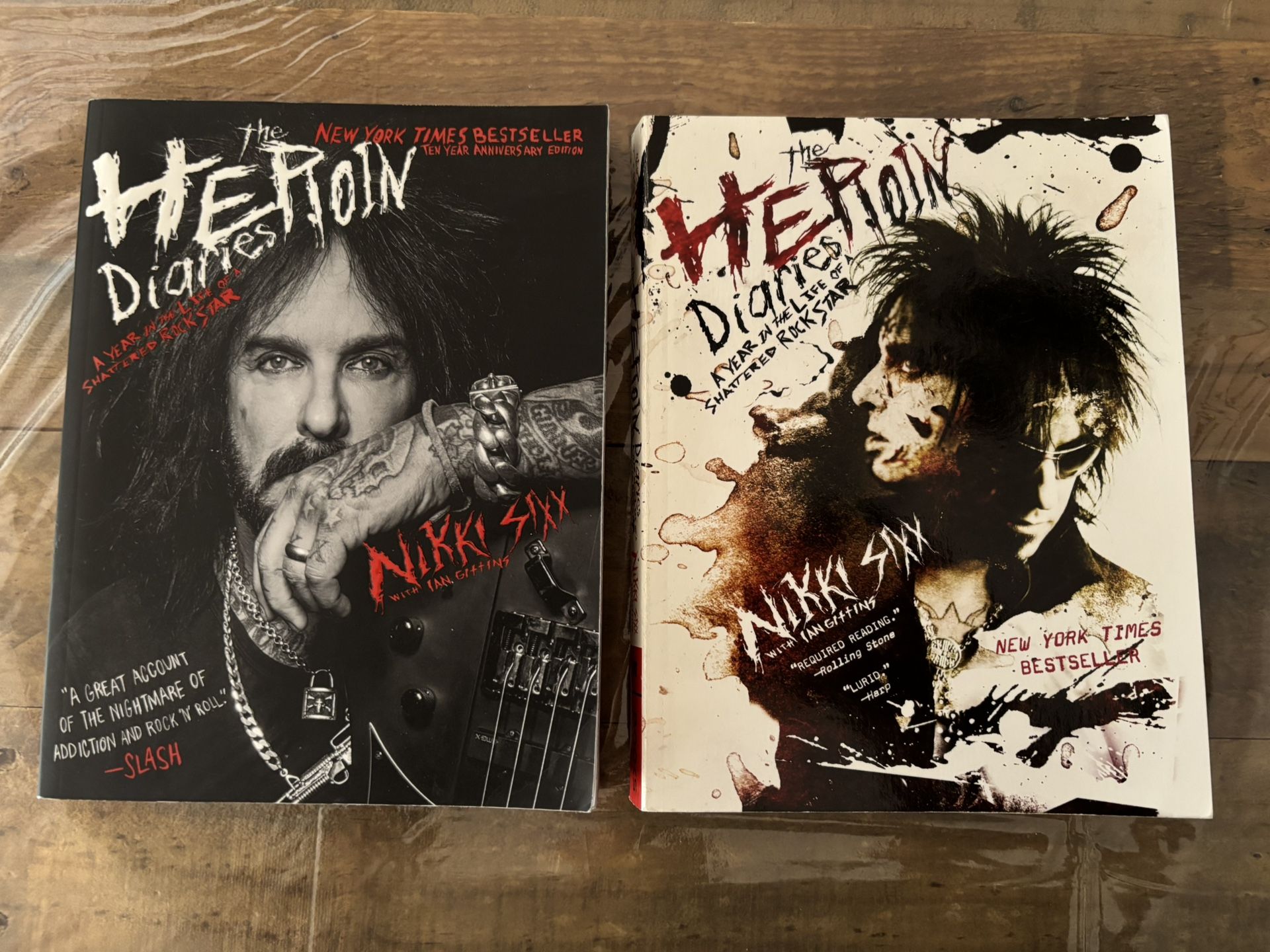 Motley Crue Nikki Sixx Books